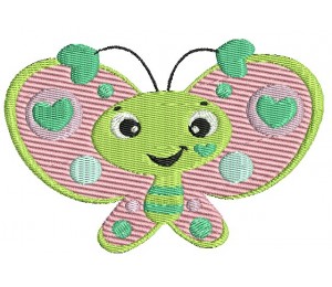 Stickmuster - Schmetterling